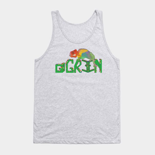 Go Green Tank Top by MisconceivedFantasy